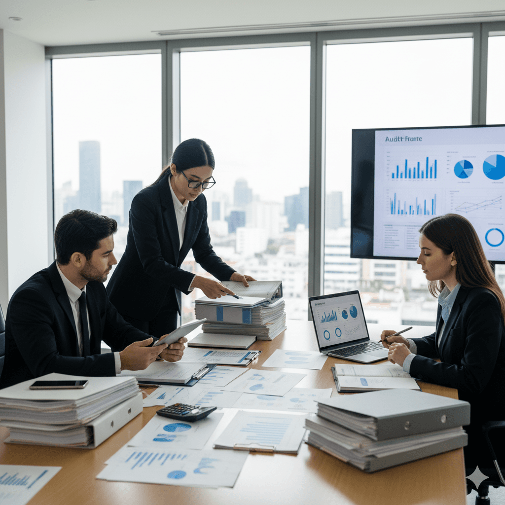 Financial consulting visual